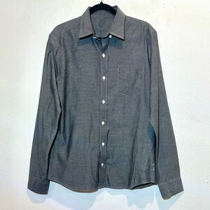 J. Crew Men's Long-Sleeve Lightweight Slim Fit Button-Up Shirt Size M